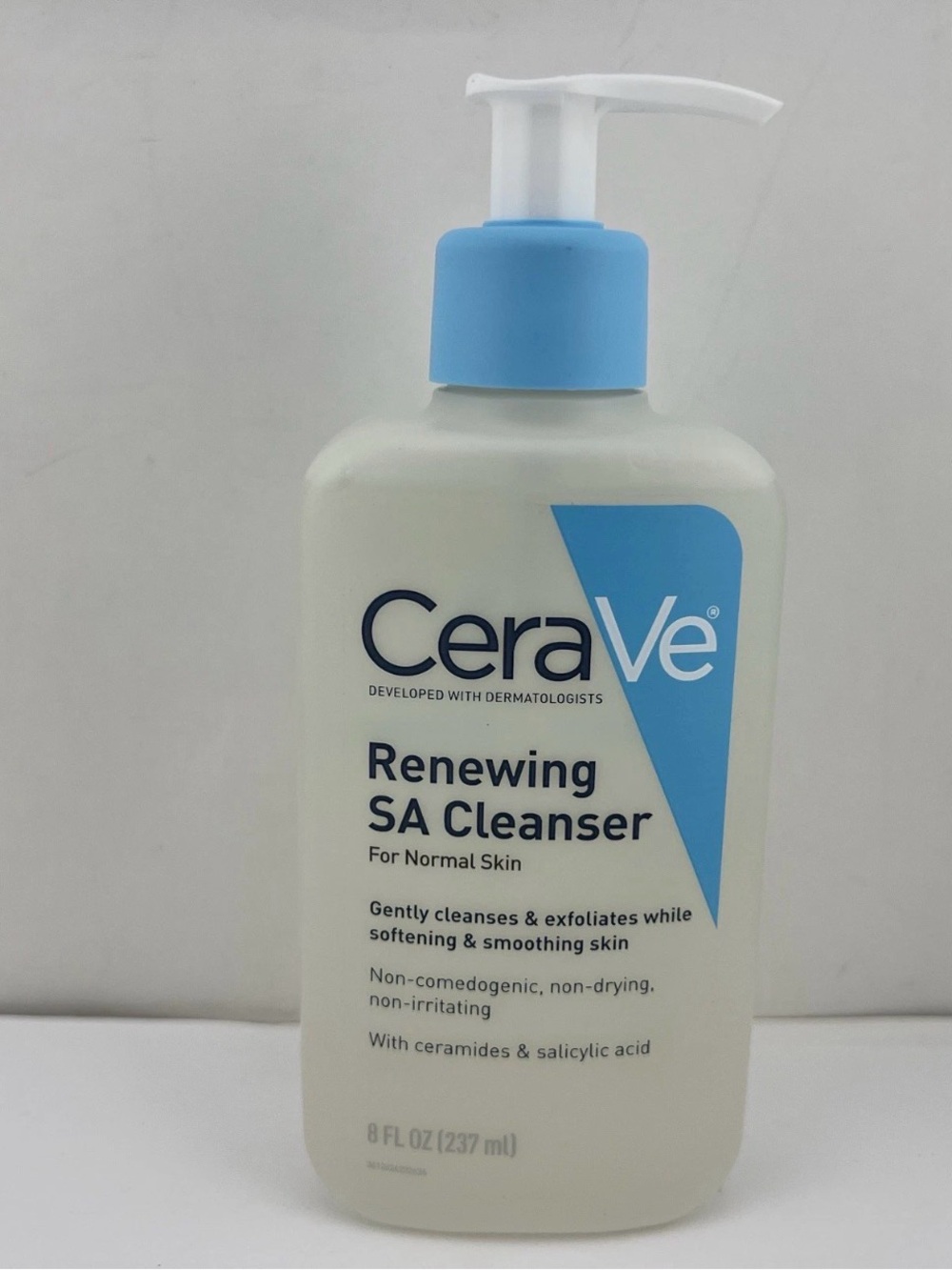 CeraVe RENEWING SA CLEANSER For Normal Skin, 8 fl oz New Sealed